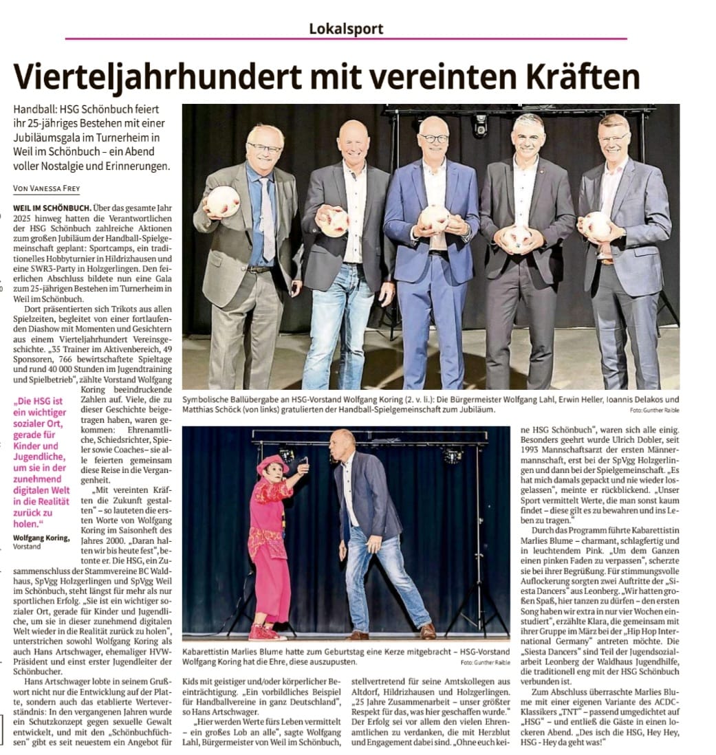 kreiszeitung 25 jahre